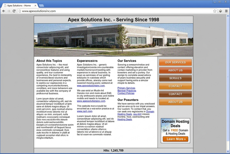 Old website